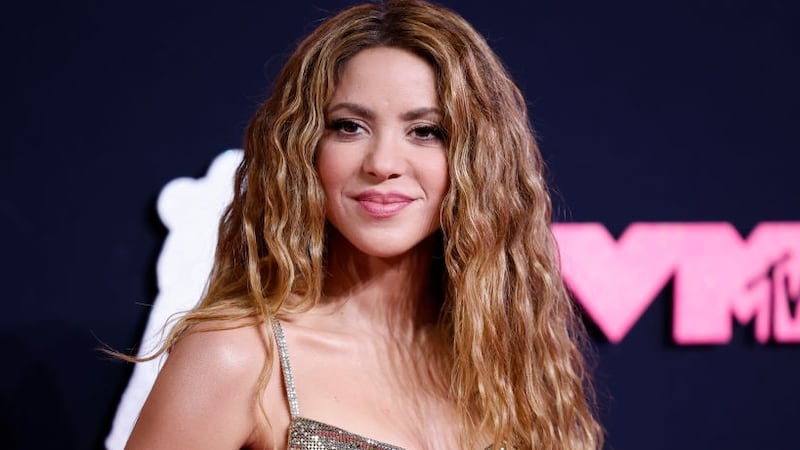 NEWARK, NEW JERSEY - SEPTEMBER 12: Shakira attends the 2023 MTV Video Music Awards at Prudential Center on September 12, 2023 in Newark, New Jersey. (Photo by Jason Kempin/Getty Images for MTV)