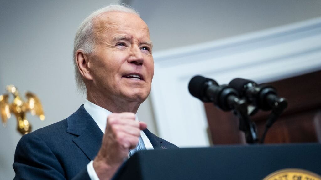 President Joe Biden speaking