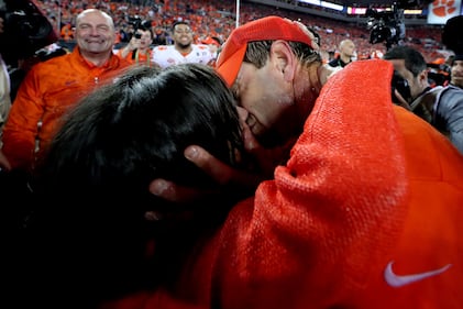 2017 CFP National Championship Clemson Tigers Alabama Crimson Tide